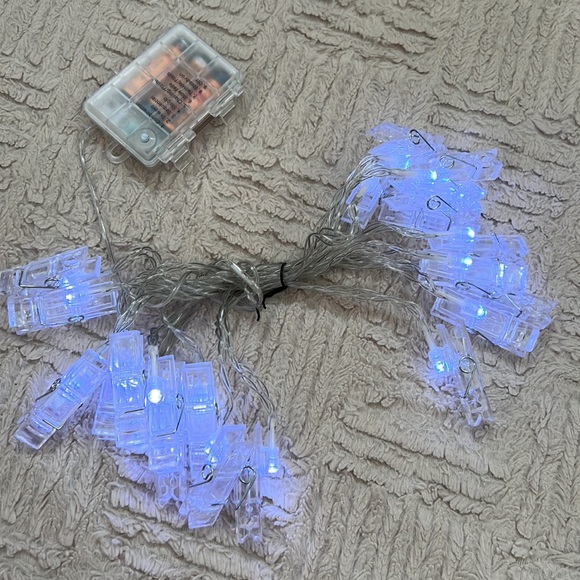 Photo clip string lights, multiple settings, white, New condition - Picture 5 of 16